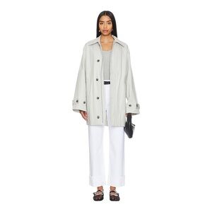 AGOLDE FRAN low slung straight leg white jeans organic cotton size 26 button fly